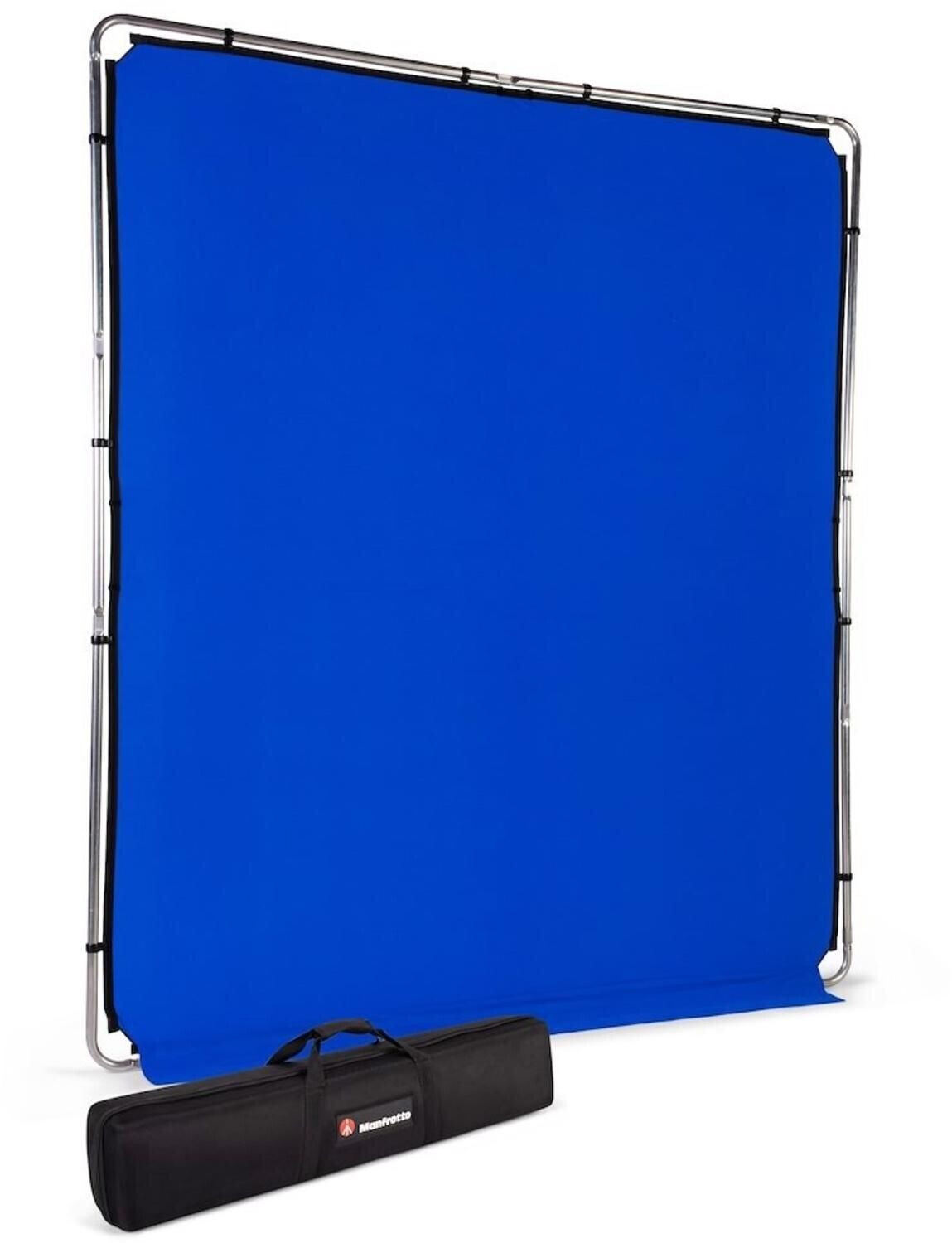Manfrotto EzyFrame 2x2,3m Chromakey Blue