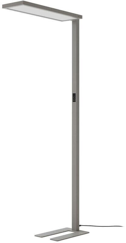 Arcchio Finix LED floor lamp silver 80 W dimmable