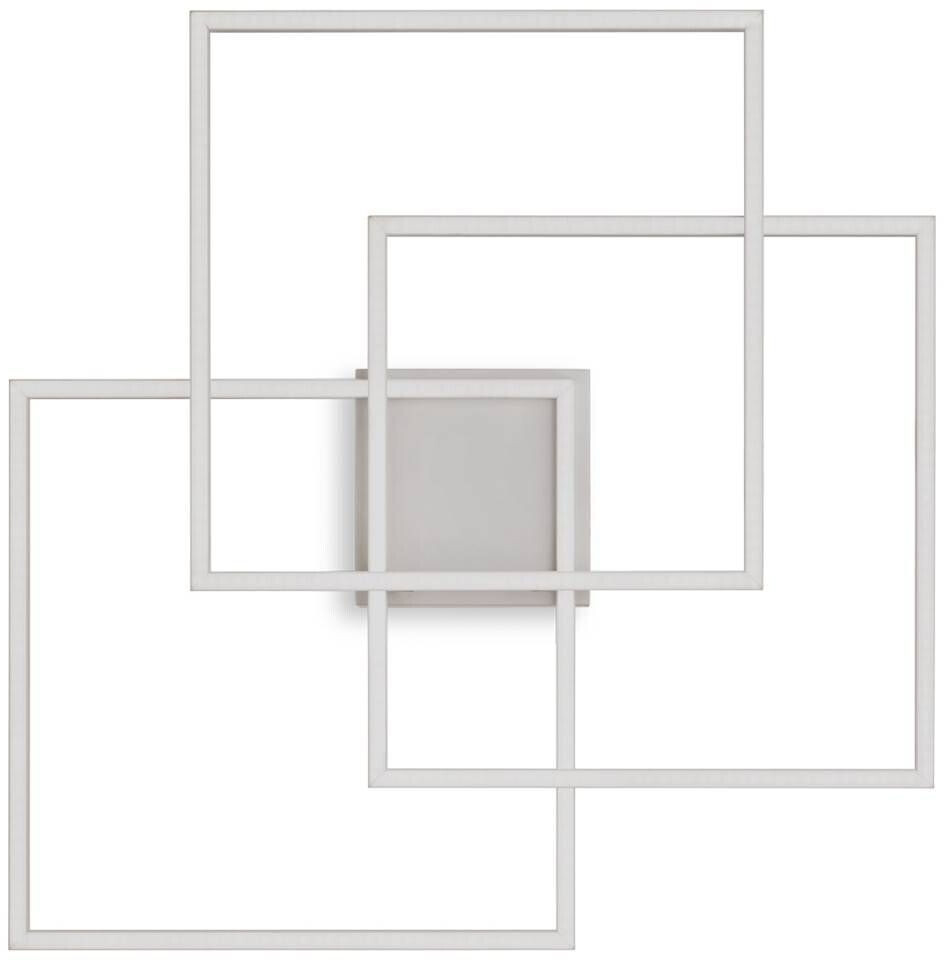 IDEAL LUX Frame LED ceiling lamp white 59x59.5cm