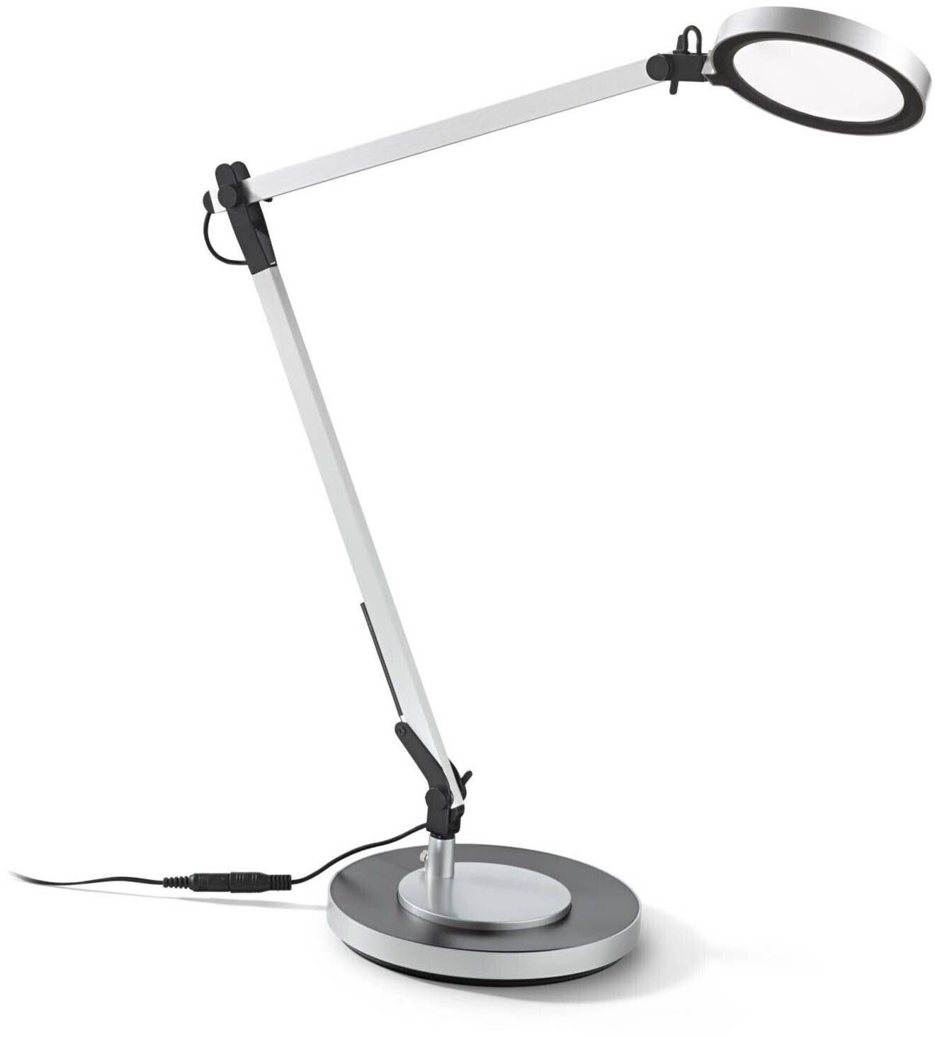 IDEAL LUX Futura LED desk lamp aluminium