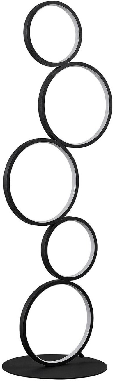 Lindby Jacek LED floor lamp with 5 rings