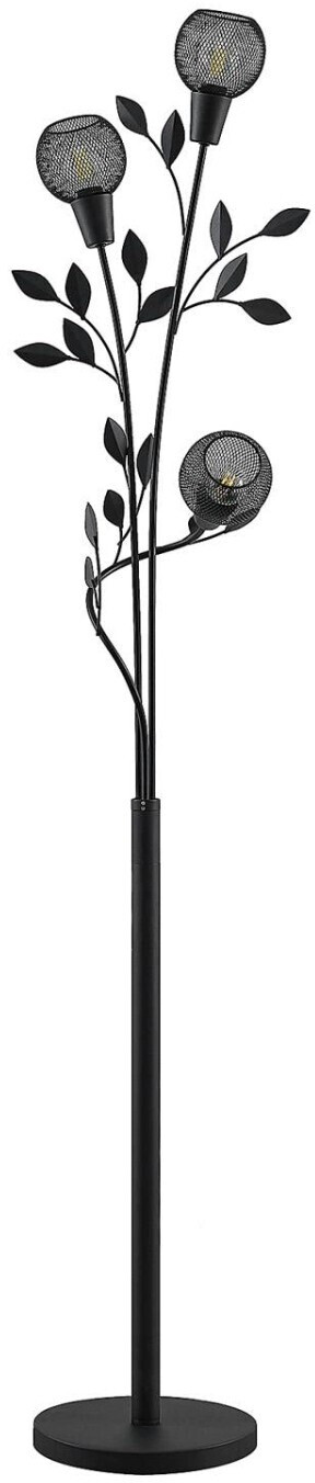 Lindby Kanye Florentine floor lamp, three bulbs