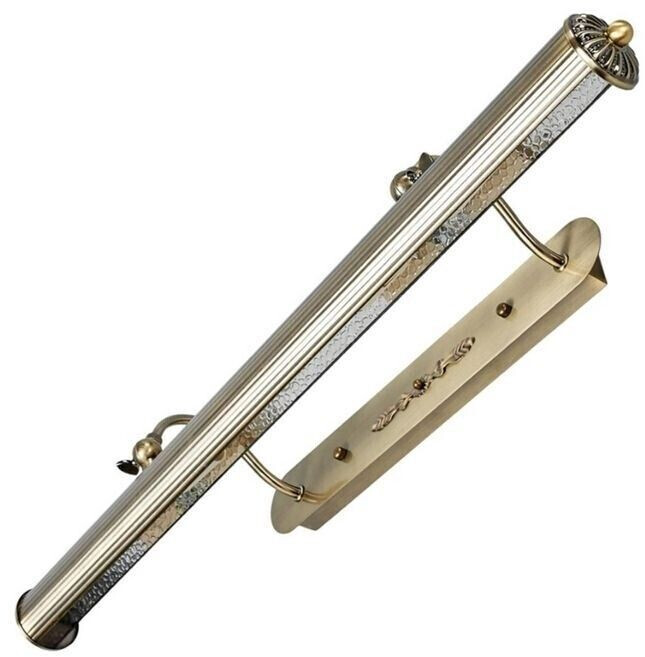 Lindby Elongated picture lamp Joely in old brass