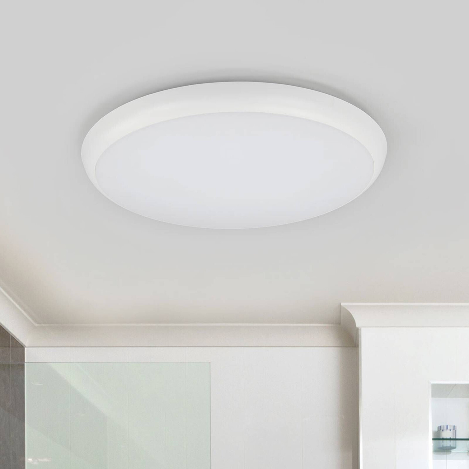 Arcchio Augustin LED ceiling light, round, Ø 40 cm