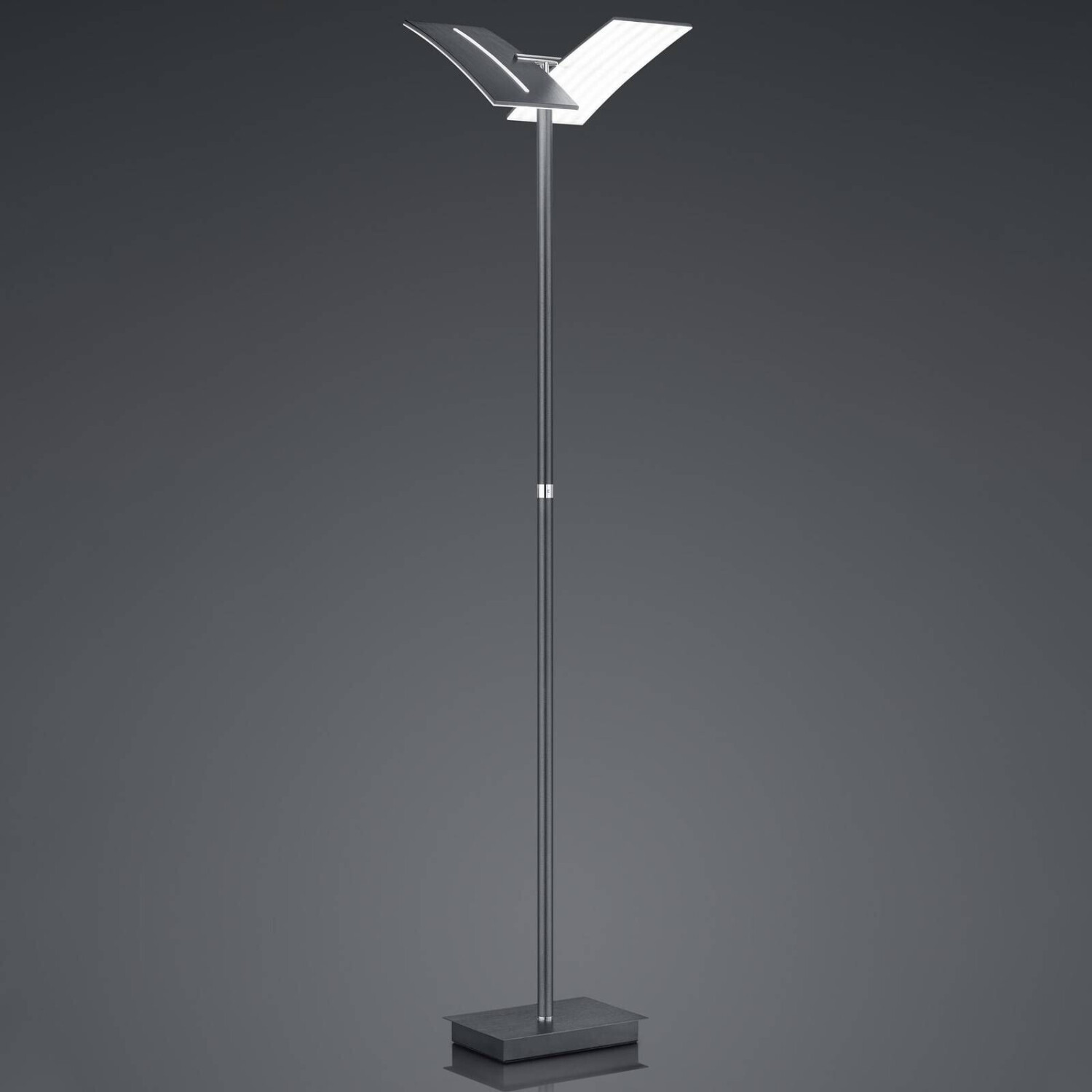 HELL LED floor lamp Dual CCT, dimmable, anthracite