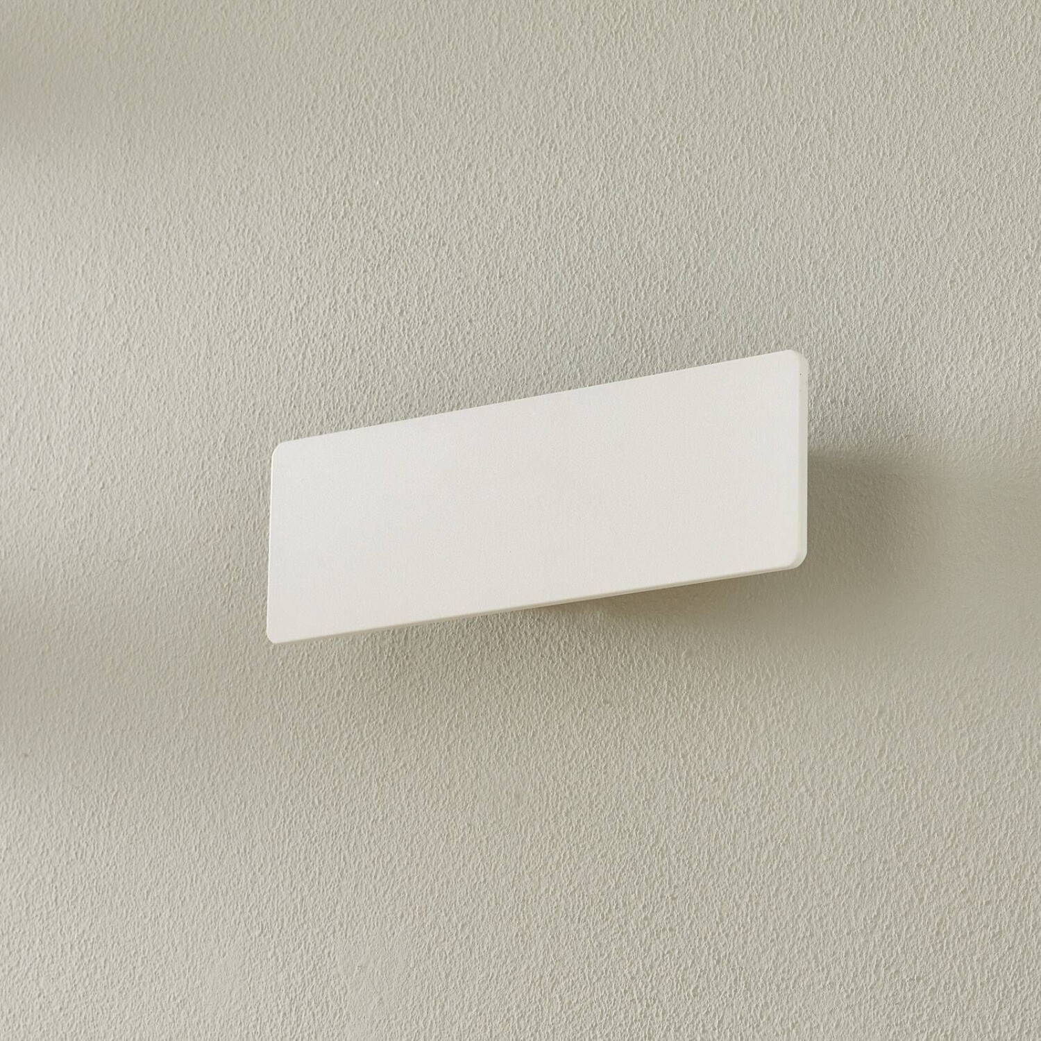 IDEAL LUX LED wall light Zig Zag white, width 29 cm E