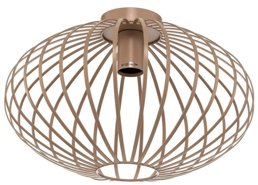 Lindby Maivi ceiling light cage beige 40 cm