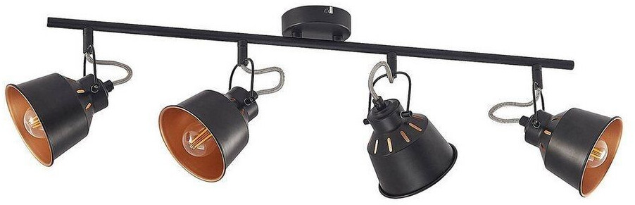 Lindby Mirlinda ceiling spotlight, four-bulb, long