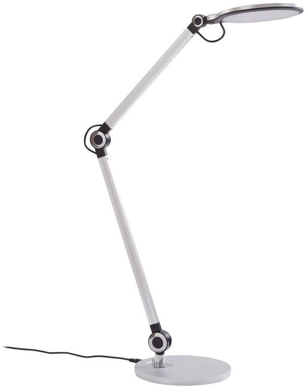 Lindby Nyxaris LED table lamp, CCT, silver