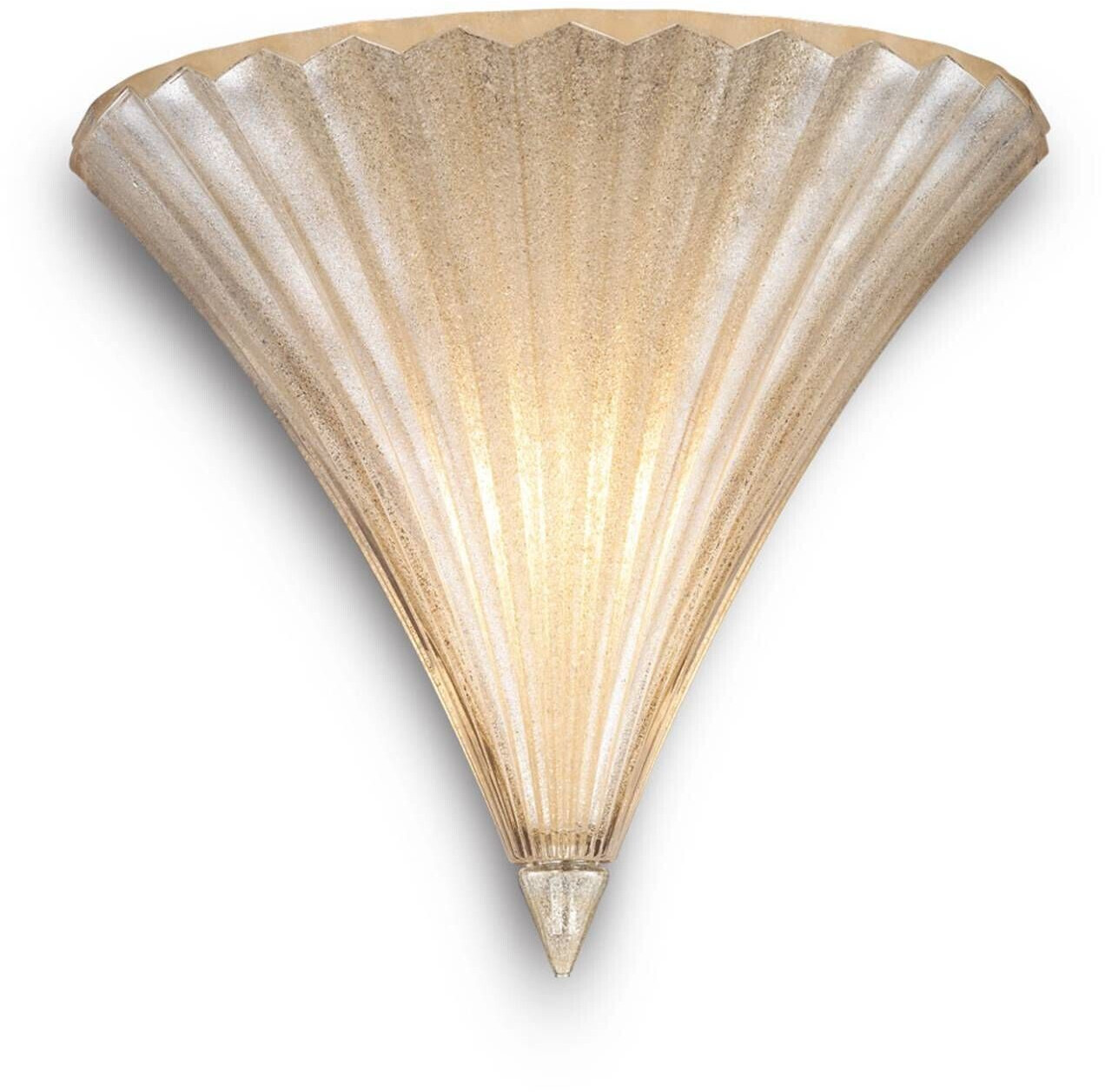 IDEAL LUX Santa ap1 small wall light, gold