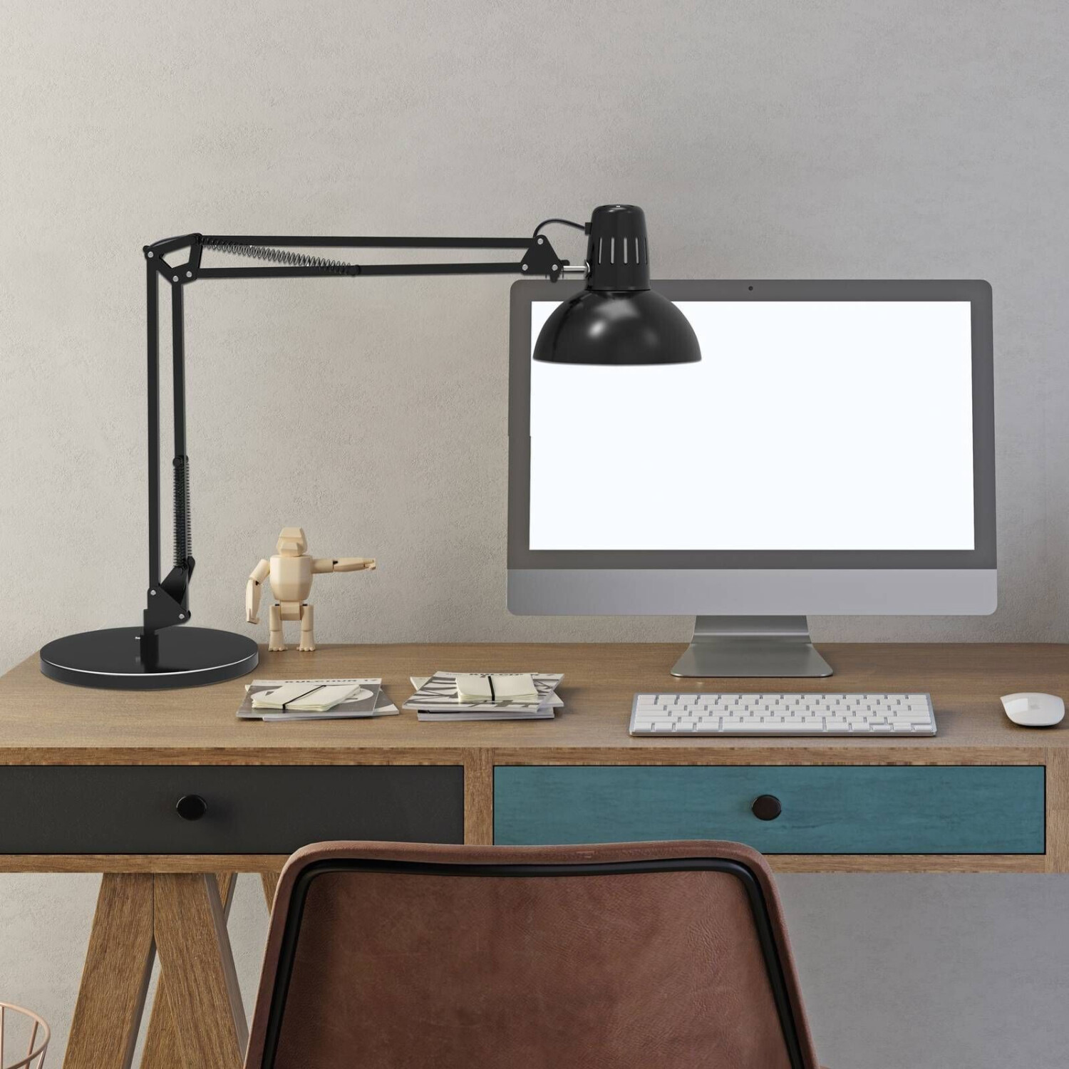 MAUL Desk lamp MAULstudy, black, base