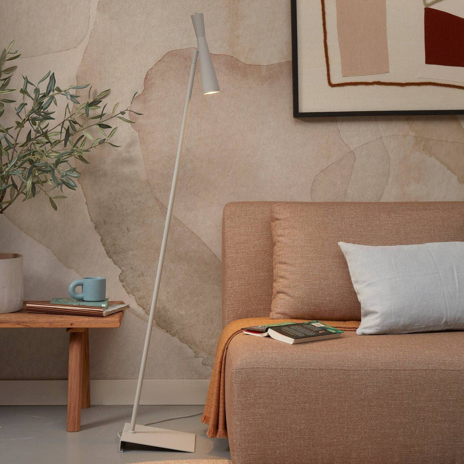 It's About RoMi Bordeaux floor lamp, light gray