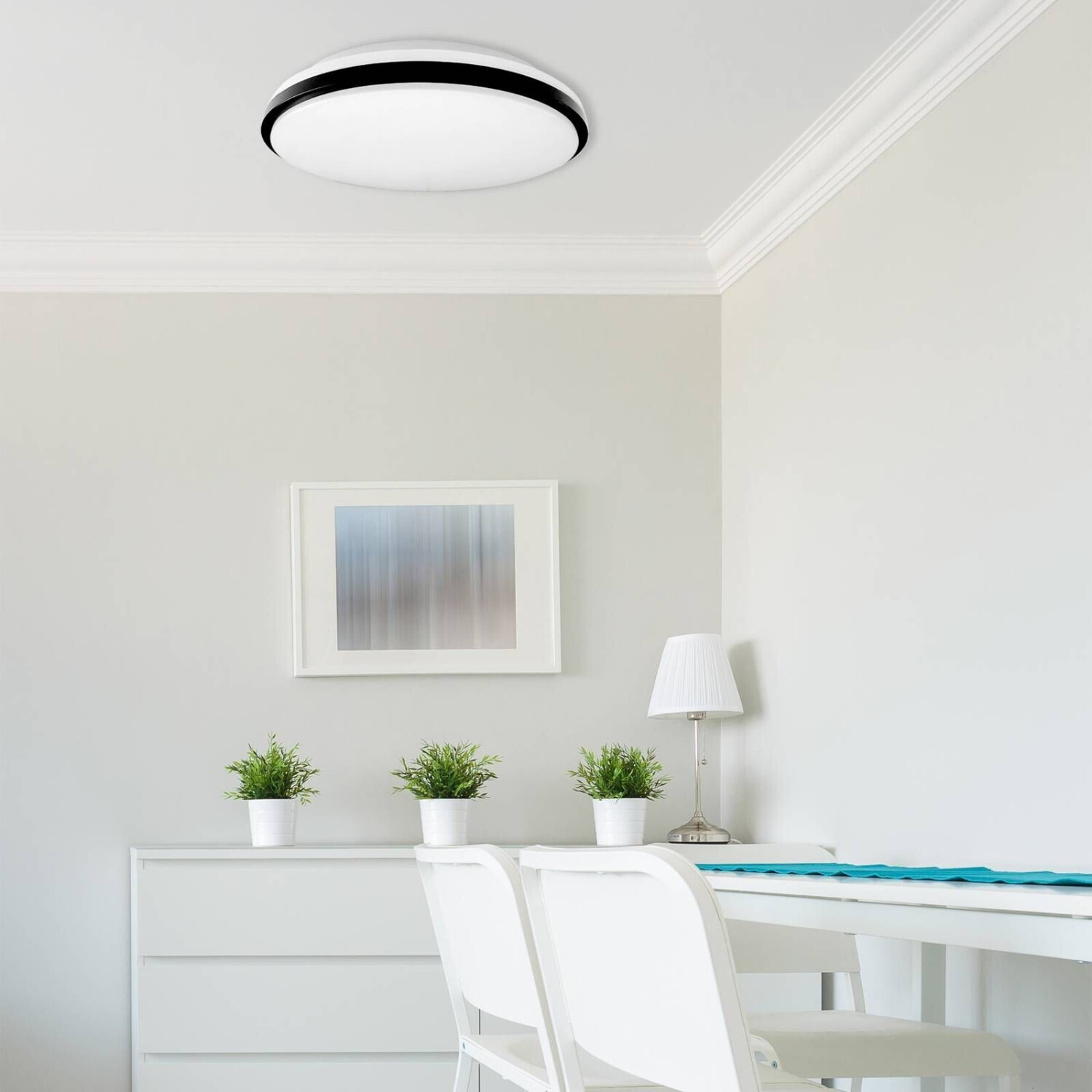 Müller-Licht Taro Round LED ceiling light RGB+CCT