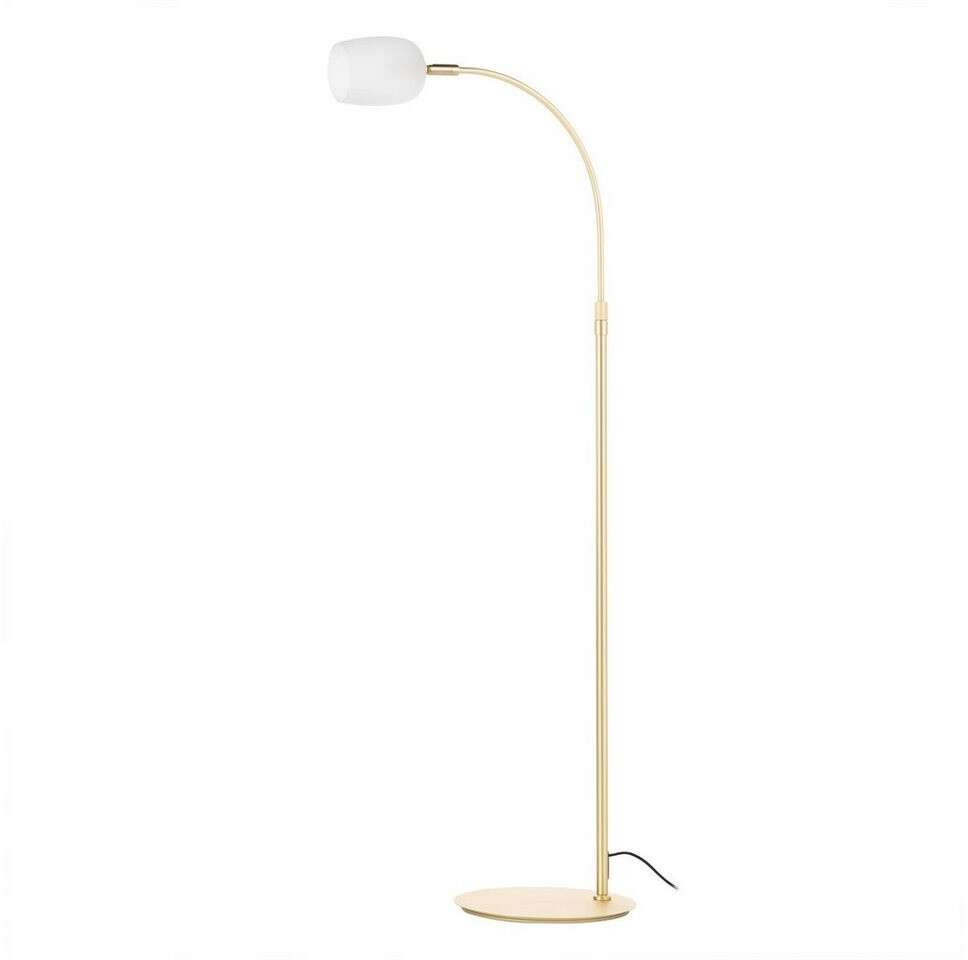 Lucande Taylan floor lamp made of iron glass shade