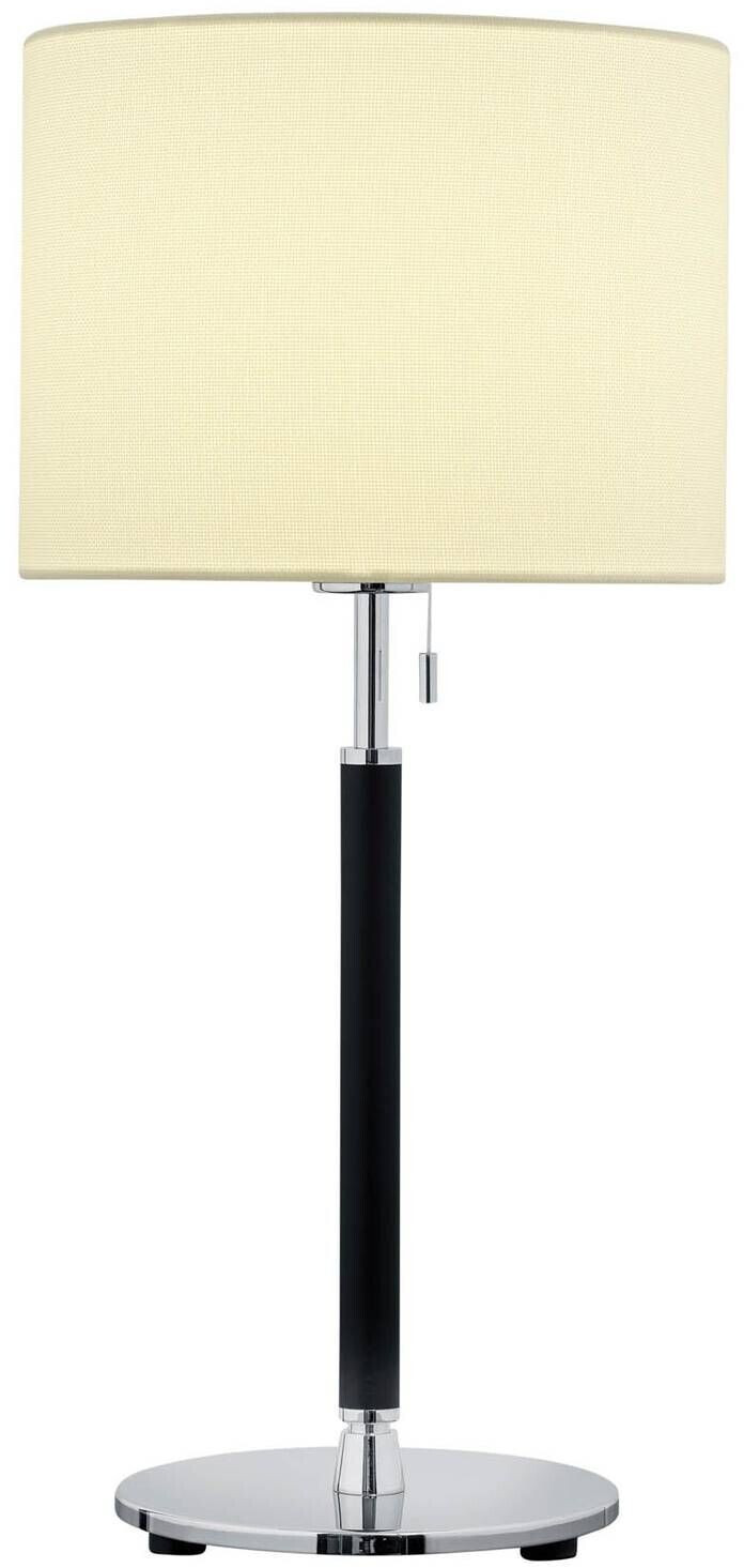 HELL Pull table lamp, textile shade, 53 cm
