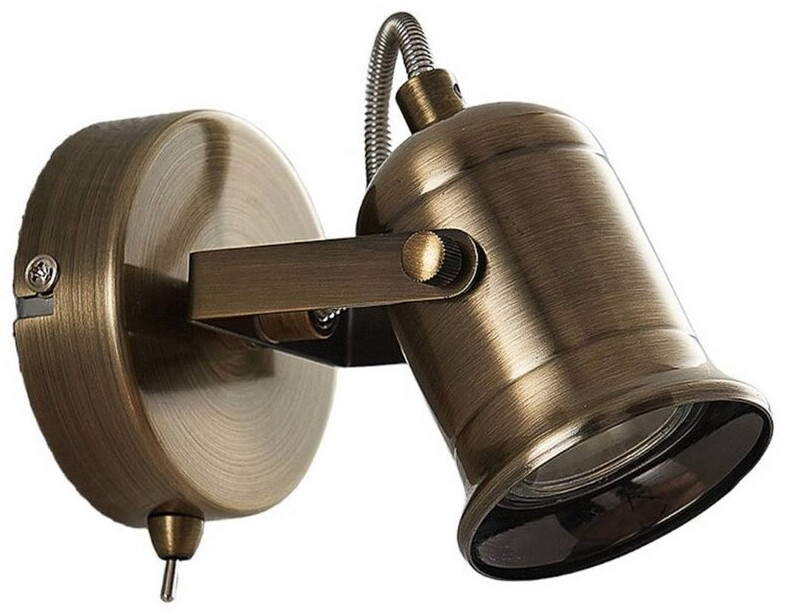 Lindby Anze wall light in antique brass
