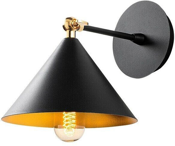 Opviq Wall light Berceste 185-A black/gold