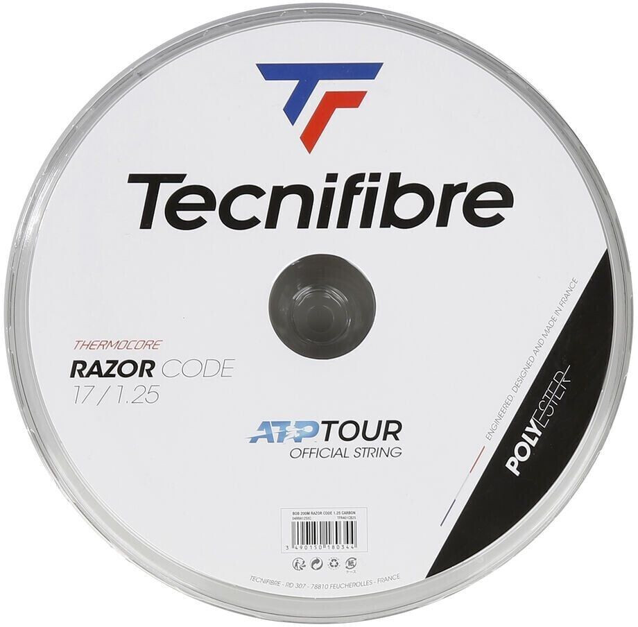 Tecnifibre Bobine Razor Code Thermocore 200m Tennis String Blue 1.20mm