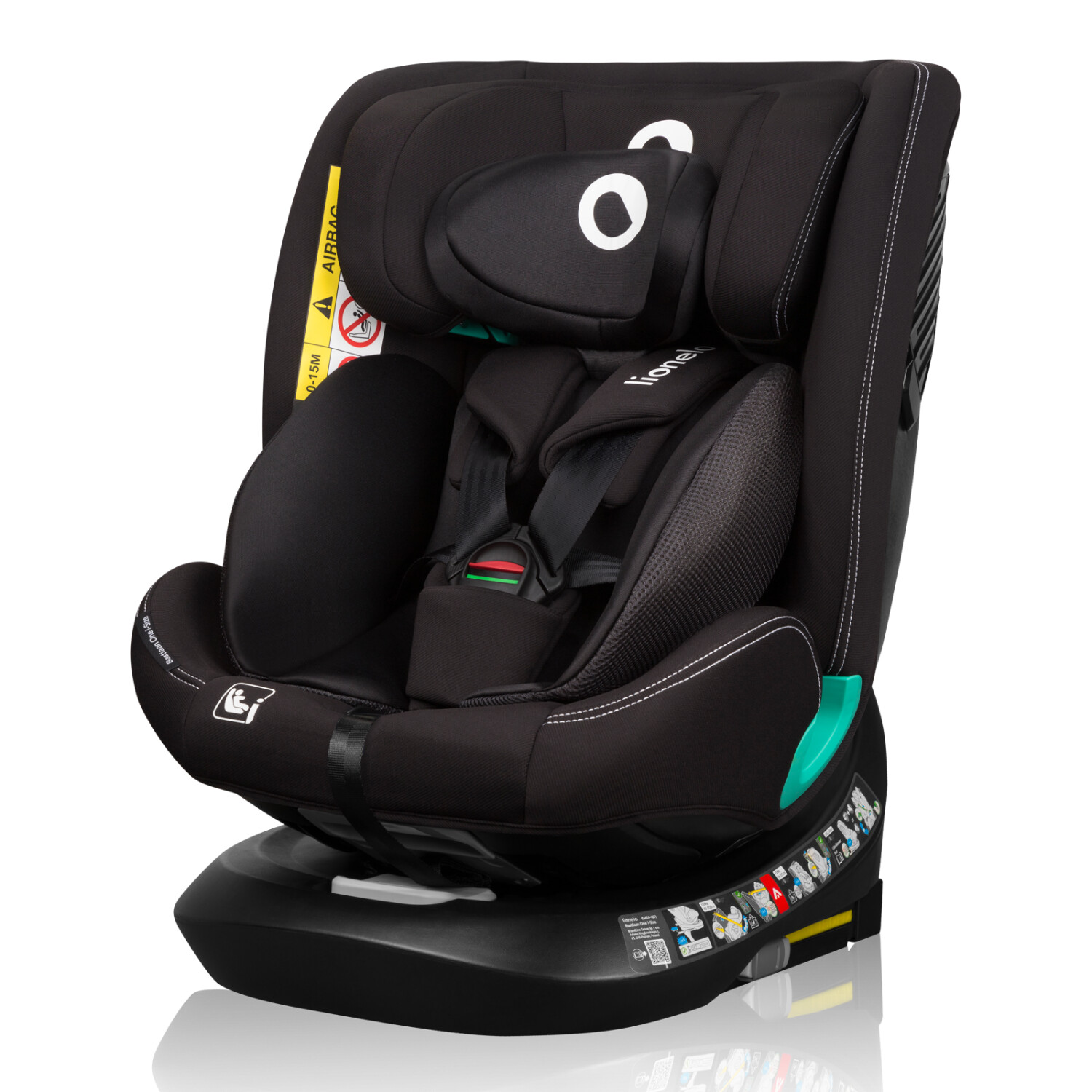 Lionelo Bastiaan One i-Size black carbon