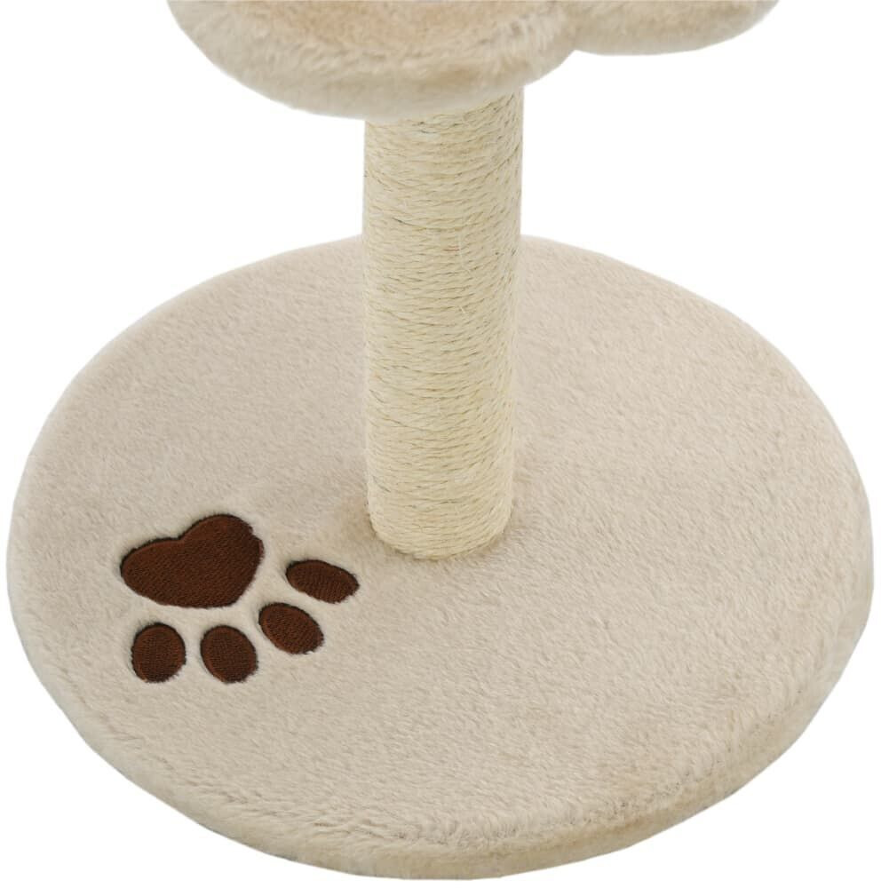 vidaXL Arbre à chat beige vidaXL Arbre à chat beige