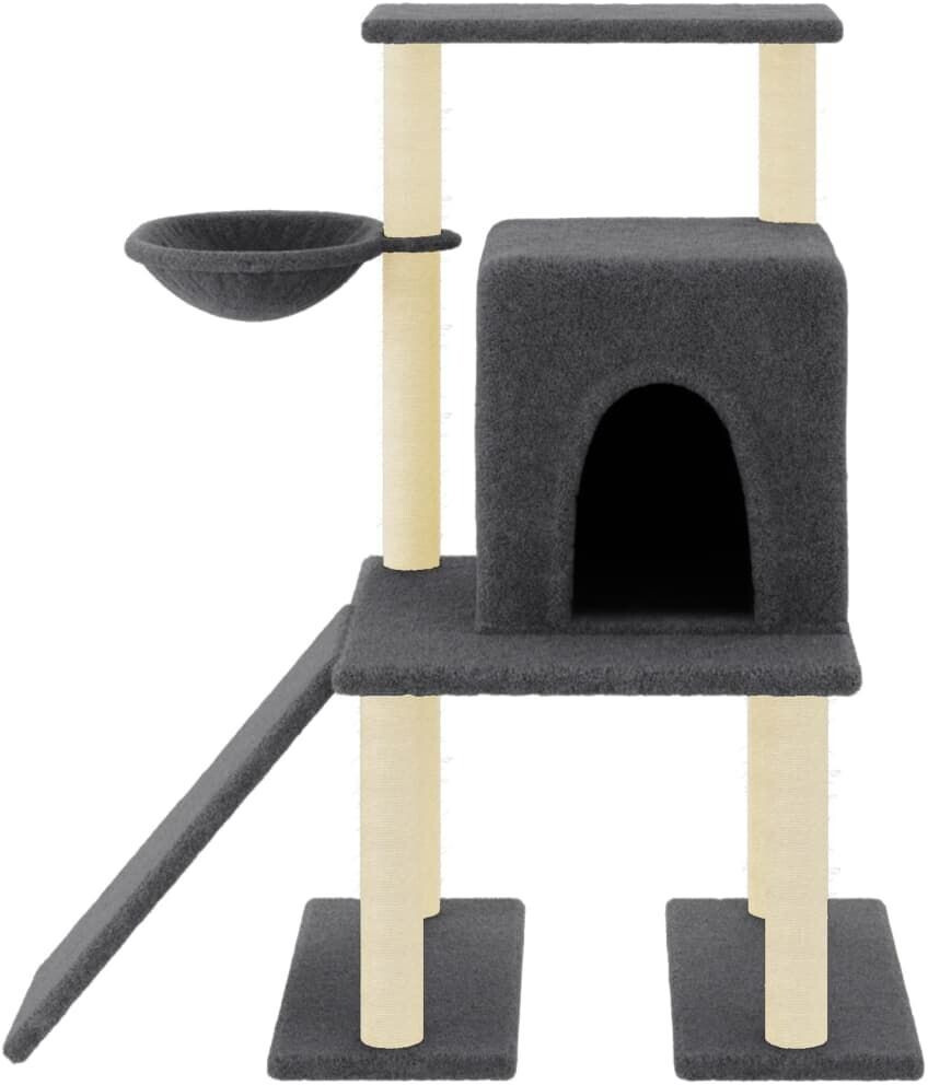 vidaXL Arbre à chat gris foncé vidaXL Arbre à chat gris foncé