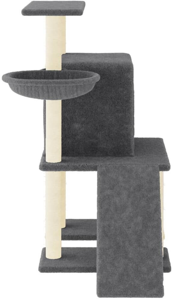 vidaXL Arbre à chat gris foncé vidaXL Arbre à chat gris foncé