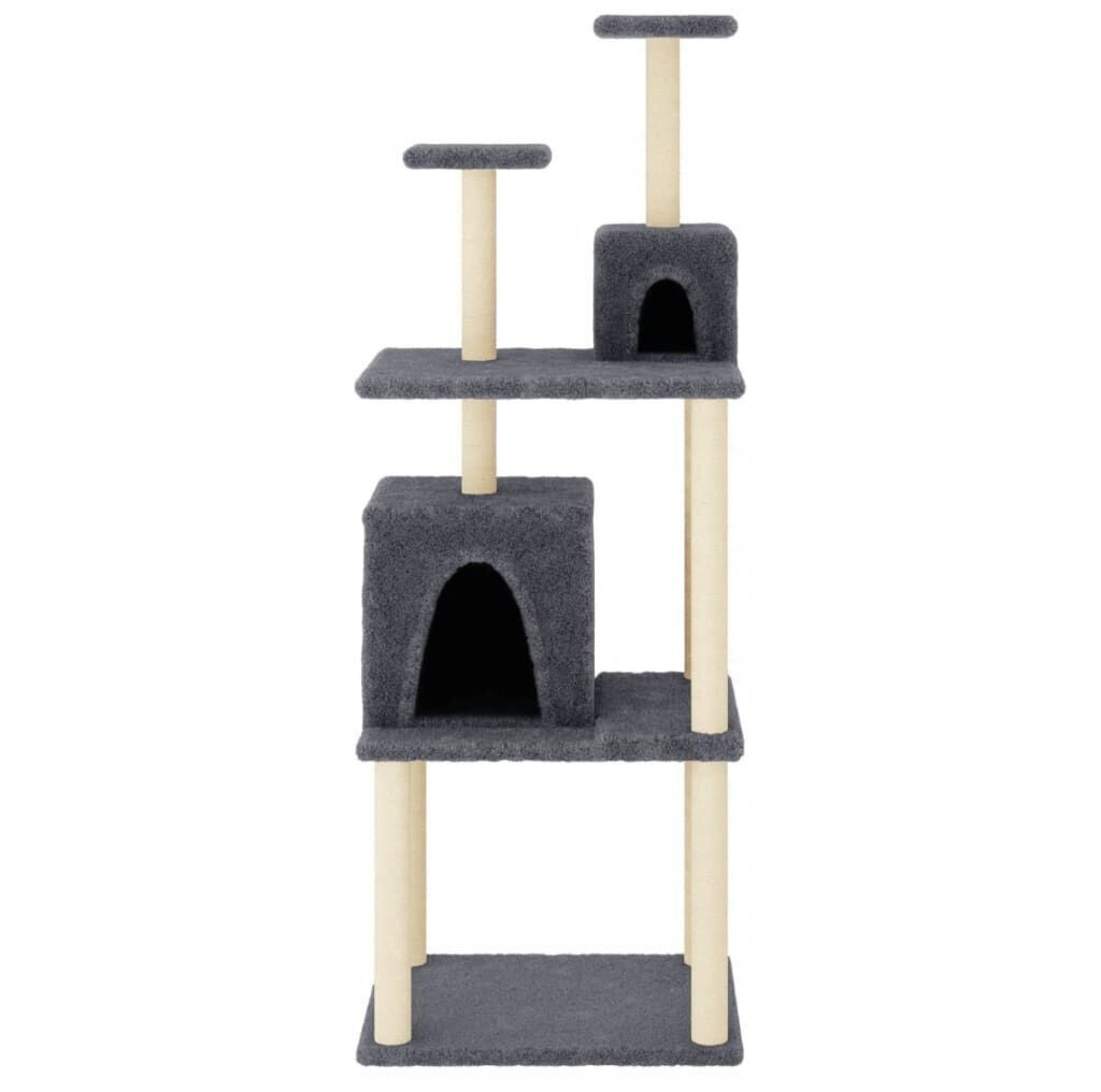 vidaXL Arbre à chat gris foncé vidaXL Arbre à chat gris foncé