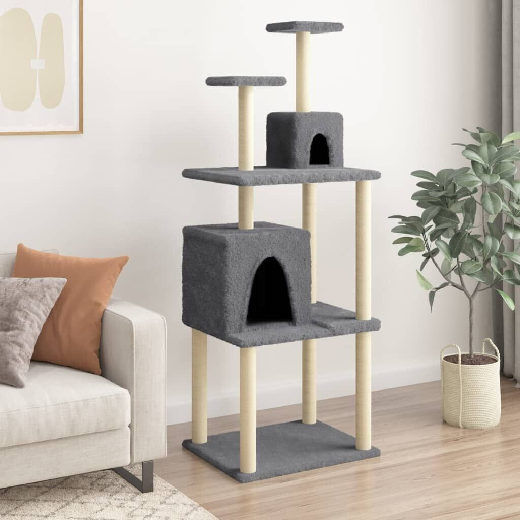 vidaXL Arbre à chat gris foncé vidaXL Arbre à chat gris foncé
