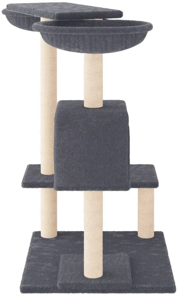 vidaXL Arbre à chat gris foncé vidaXL Arbre à chat gris foncé