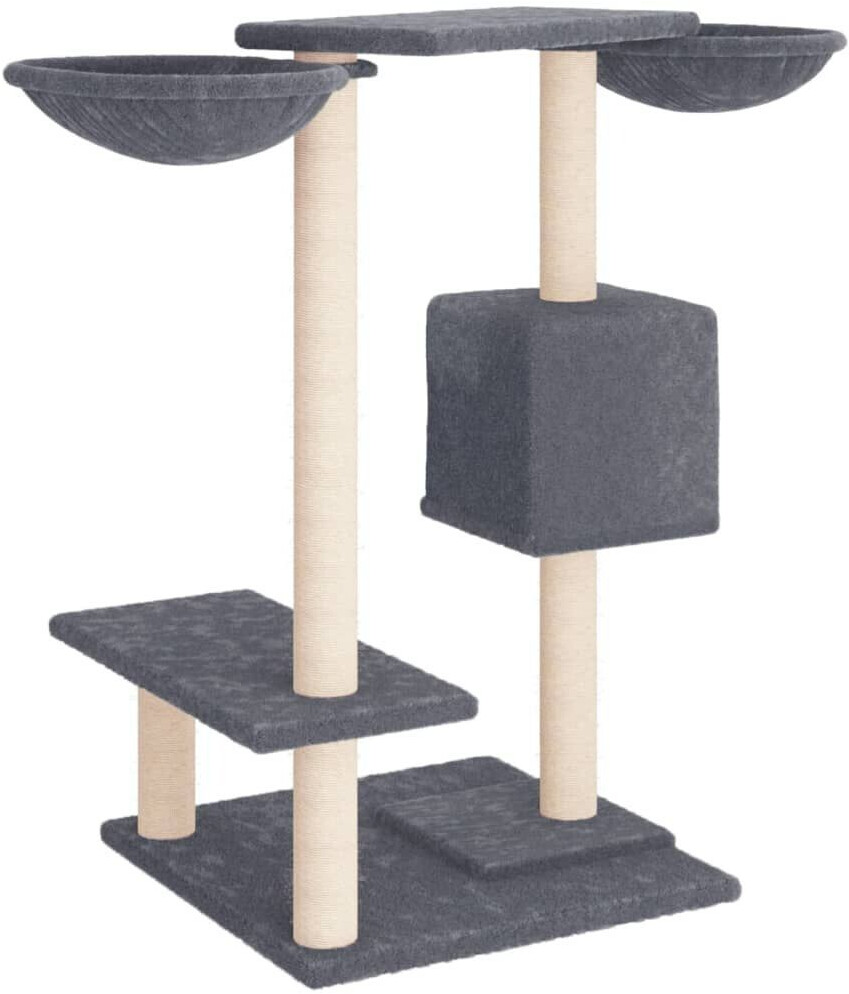 vidaXL Arbre à chat gris foncé vidaXL Arbre à chat gris foncé