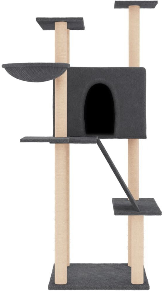 vidaXL Arbre à chat gris foncé vidaXL Arbre à chat gris foncé