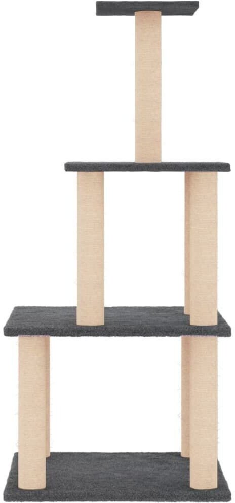 vidaXL Arbre à chat gris foncé