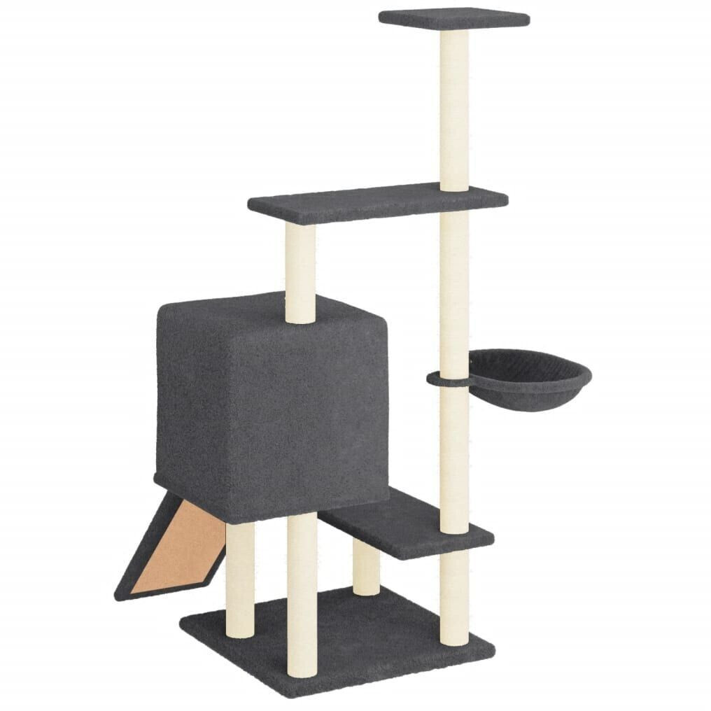 vidaXL Arbre à chat gris foncé