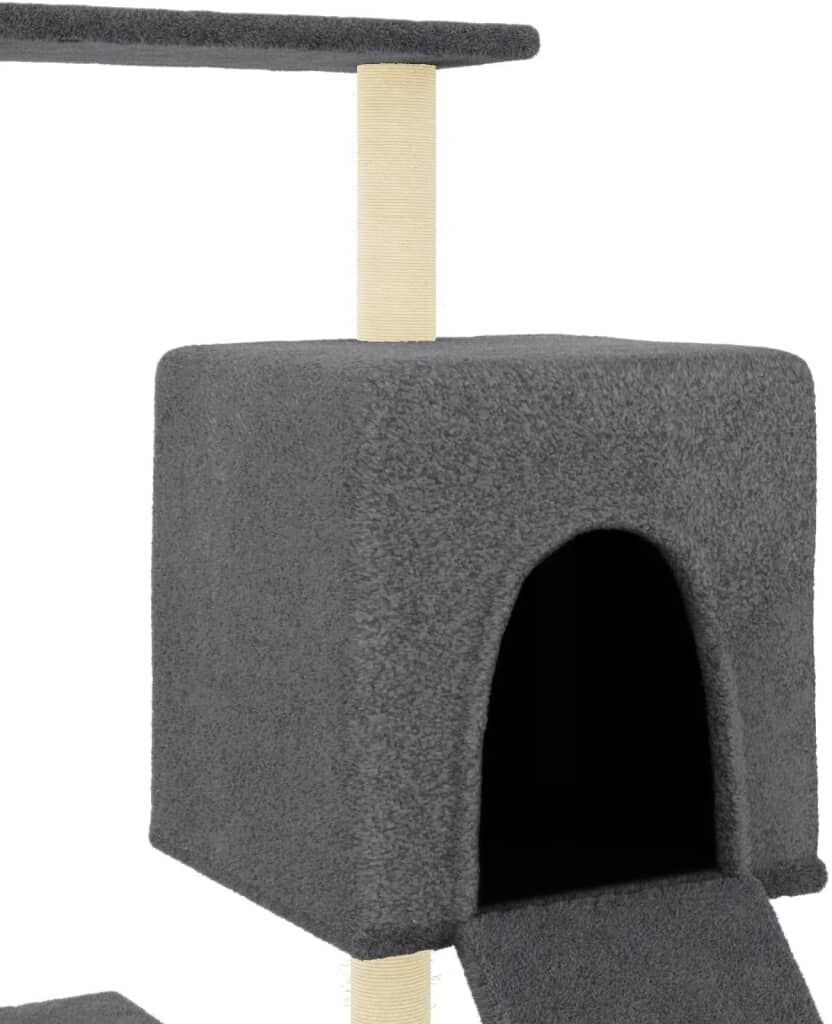 vidaXL Arbre à chat gris foncé