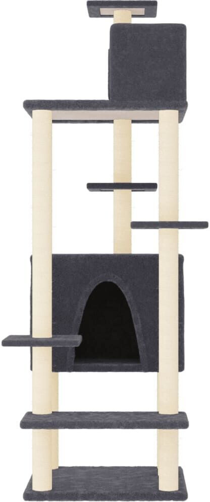 vidaXL Arbre à chat gris foncé vidaXL Arbre à chat gris foncé