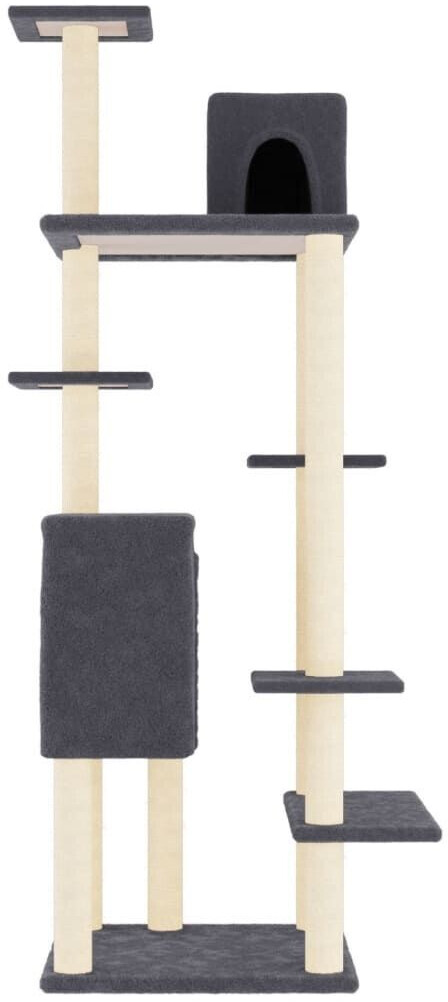 vidaXL Arbre à chat gris foncé vidaXL Arbre à chat gris foncé