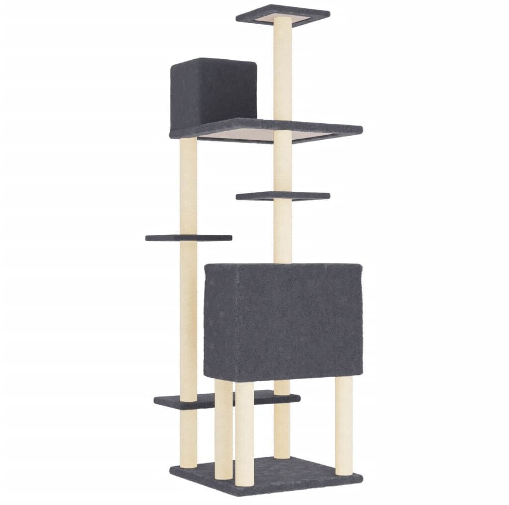 vidaXL Arbre à chat gris foncé vidaXL Arbre à chat gris foncé