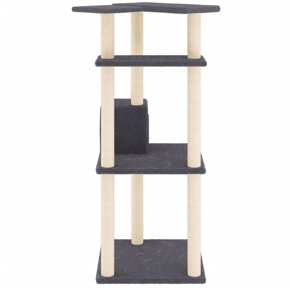 vidaXL Arbre à chat gris foncé vidaXL Arbre à chat gris foncé