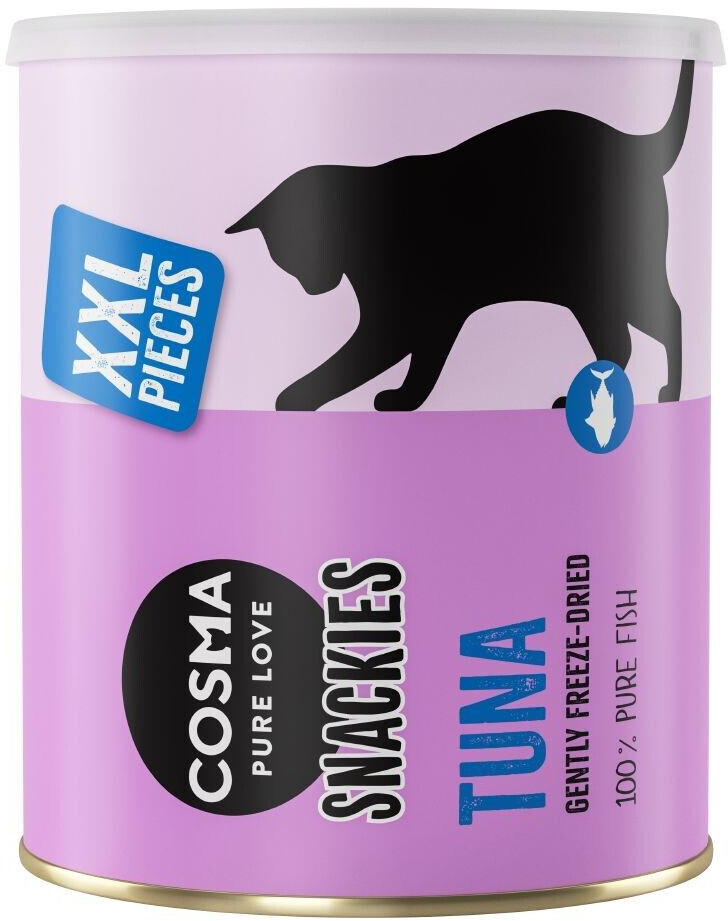 Cosma Snackies XXL friandises pour chat thon (180 g)