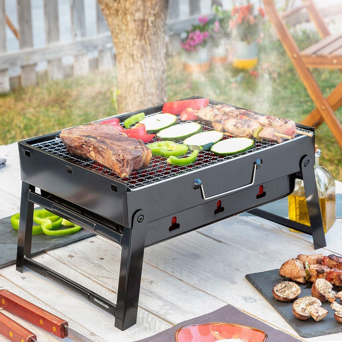 Table top outdoor grill store