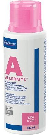 Virbac Allermyl S-I-S Shampoo Dogs Cats 200mL