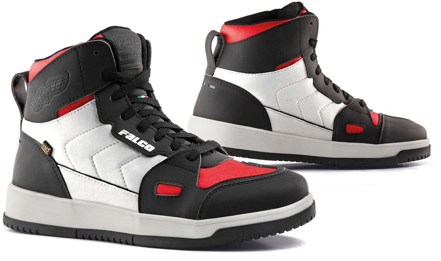Falco Baskets Harlem Lady blanc/noir/rouge