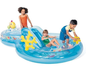 Intex Inflatable Children s Play Center with Slide and Starfish 56143NP blue ab 62 90 Preisvergleich bei idealo