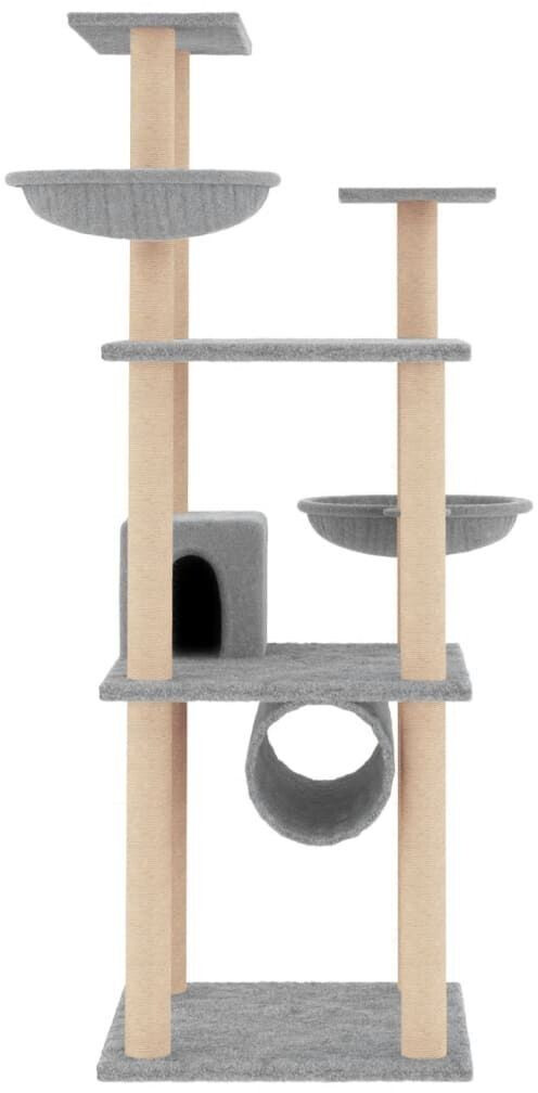 vidaXL Arbre à chat gris clair vidaXL Arbre à chat gris clair