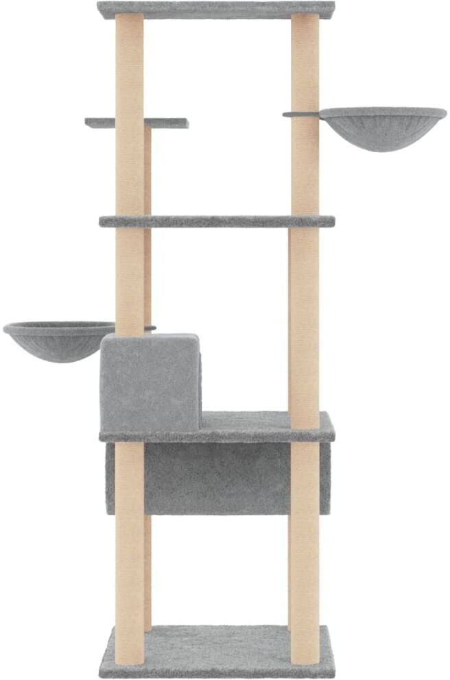 vidaXL Arbre à chat gris clair vidaXL Arbre à chat gris clair