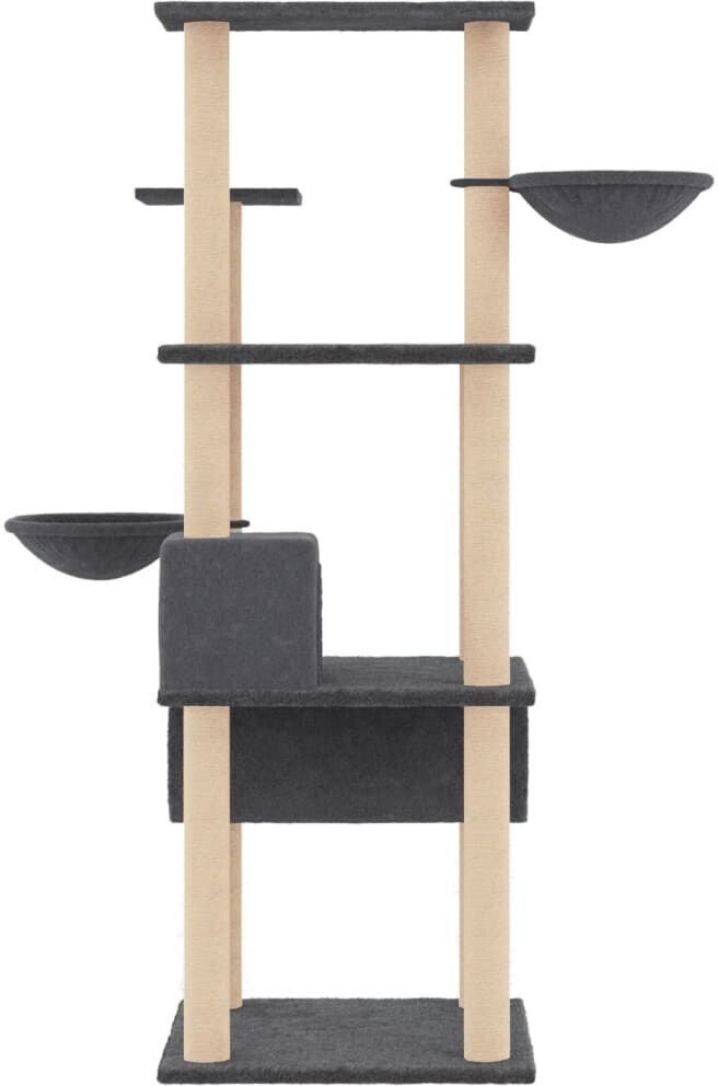 vidaXL Arbre à chat gris foncé vidaXL Arbre à chat gris foncé