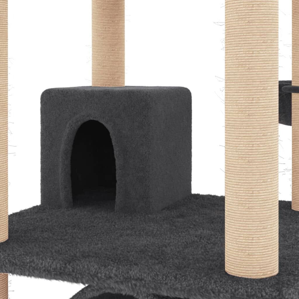 vidaXL Arbre à chat gris foncé vidaXL Arbre à chat gris foncé