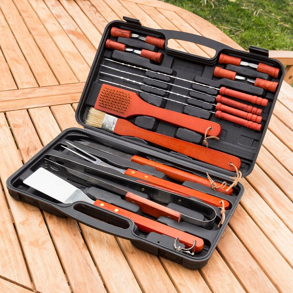 InnovaGoods BBQ Accessory Case 18 pieces ab 29 11 Preisvergleich bei idealo