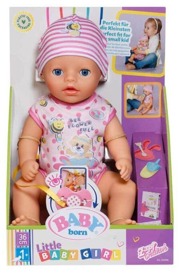 BABY born Little Girl 36 cm 834596 en REBAJAS por 29 99 Enero 2025 Las mejores ofertas en idealo.es