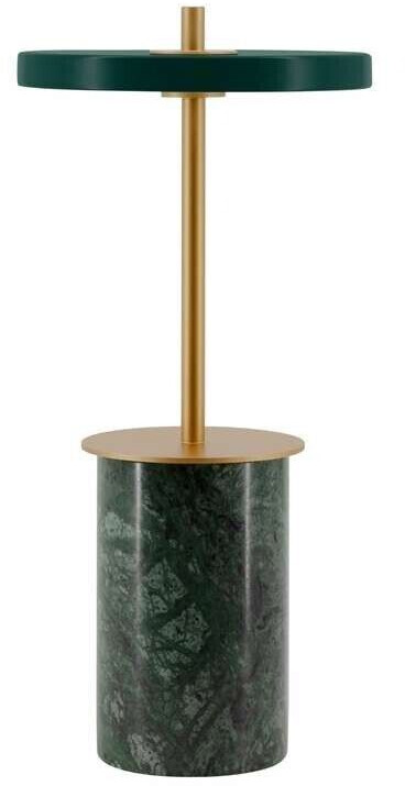 UMAGE Asteria Move Portable Table Lamp Mini Green Marble